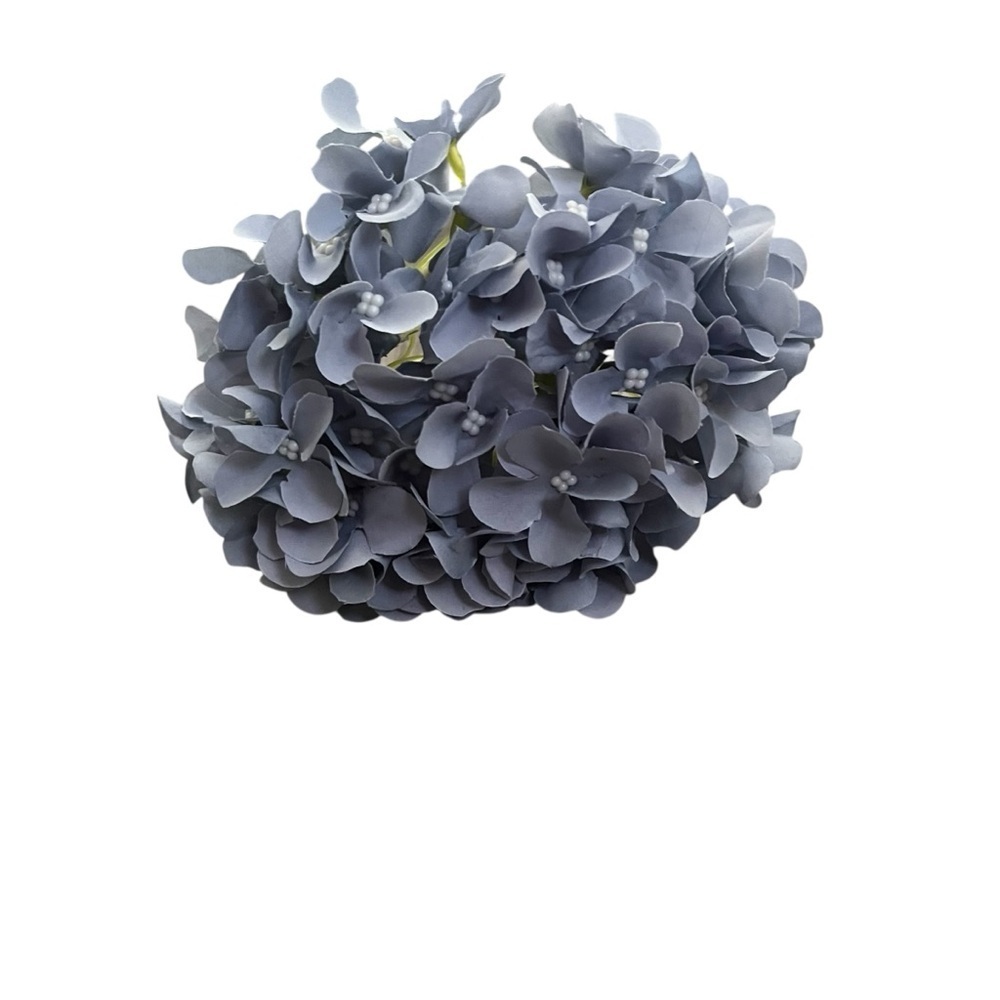 Elegant Blue 18" Hydrangea Stem - 3 PACK - Picture 7 of 9
